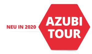 Text: "Neu in 2020 – Extra Modul Azubi Tour"