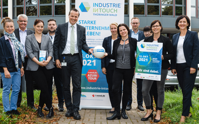 Starke Unternehmen aus dem Wartburgkreis präsentieren sich den Besuchern