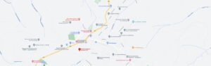 Auszug aus Google Maps, auf dem der Standort der Röchling Medical Solutions SE zu sehen ist, einem teilnehmenden Unternehmen bei der INDUSTRIE INTOUCH 2022.