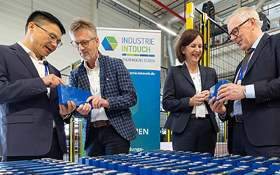 Große Resonanz für „Industrie zum Anfassen“