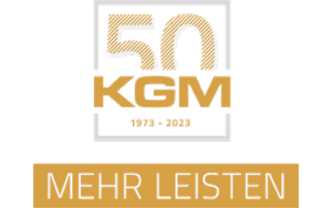 Logo der KGM Furnierprofile GmbH, einem teilnehmenden Unternehmen bei der INDUSTRIE INTOUCH.